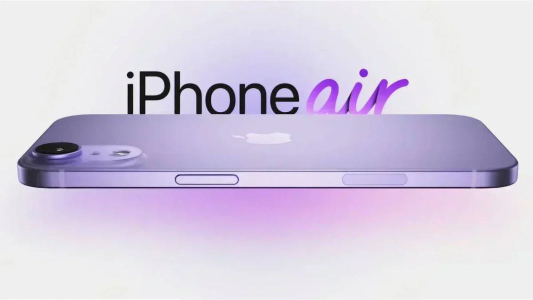 iPhone Air 2025 Apple en couleur violette, smartphone ultra-fin avec design premium, caméra optimisée et nouvelle génération d’écran haute performance.