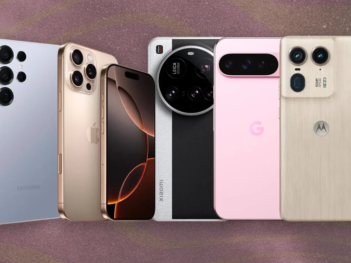 Sélection de smartphones haut de gamme (Samsung Galaxy, iPhone, Xiaomi, Google Pixel, Motorola) avec iTelier Lyon pour identification du modèle, réparation express et pièces garanties en boutique ou par envoi sécurisé.