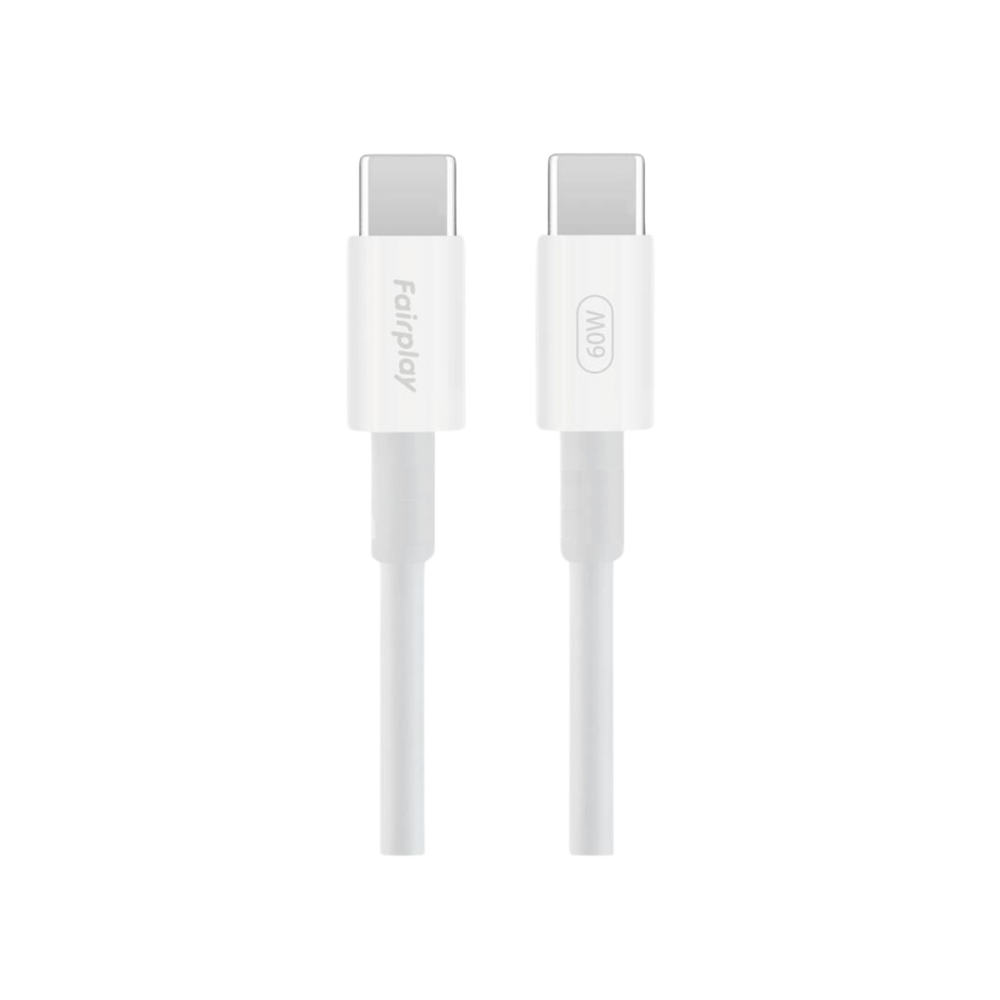 Câble USB-C vers USB-C (1m) Blanc - 60W