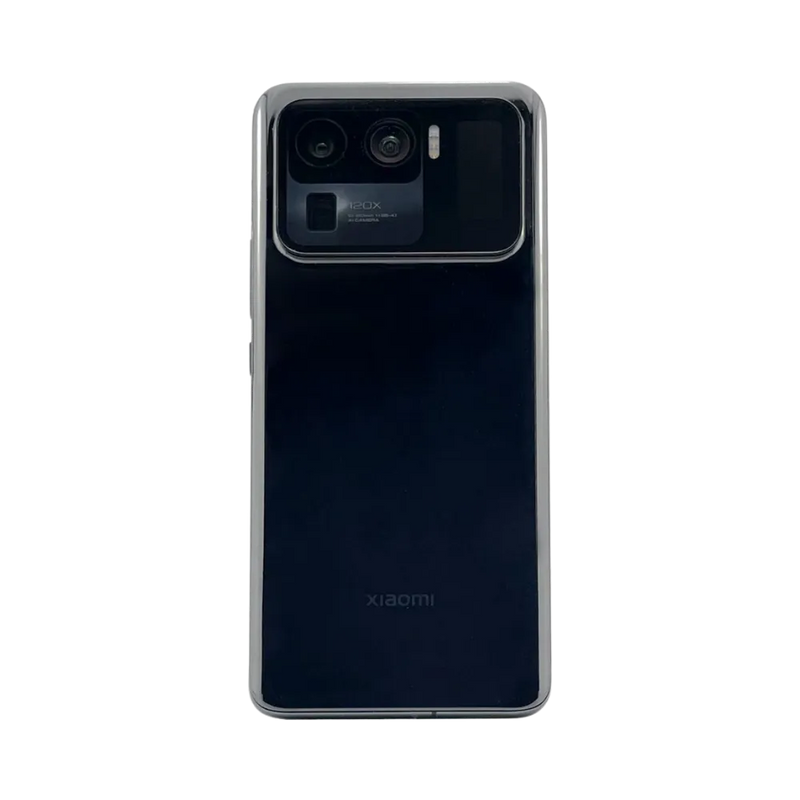 Dos du Xiaomi Mi 11 Ultra avec bloc photo rectangulaire — réparation appareil photo et vitre arrière par iTelier Lyon, techniciens experts, diagnostic offert et pièces garanties 1 an.