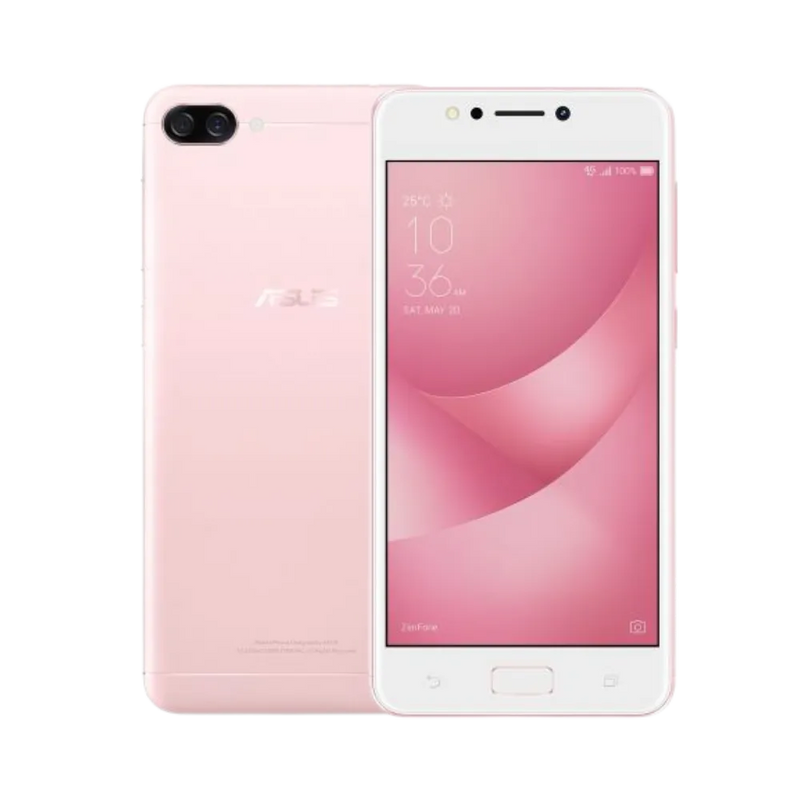 Asus Zenfone 4 Max rose, réparation écran, batterie et connecteur de charge chez iTelier Lyon, pièces d’origine, garantie 1 an, service rapide en boutique ou par correspondance.
