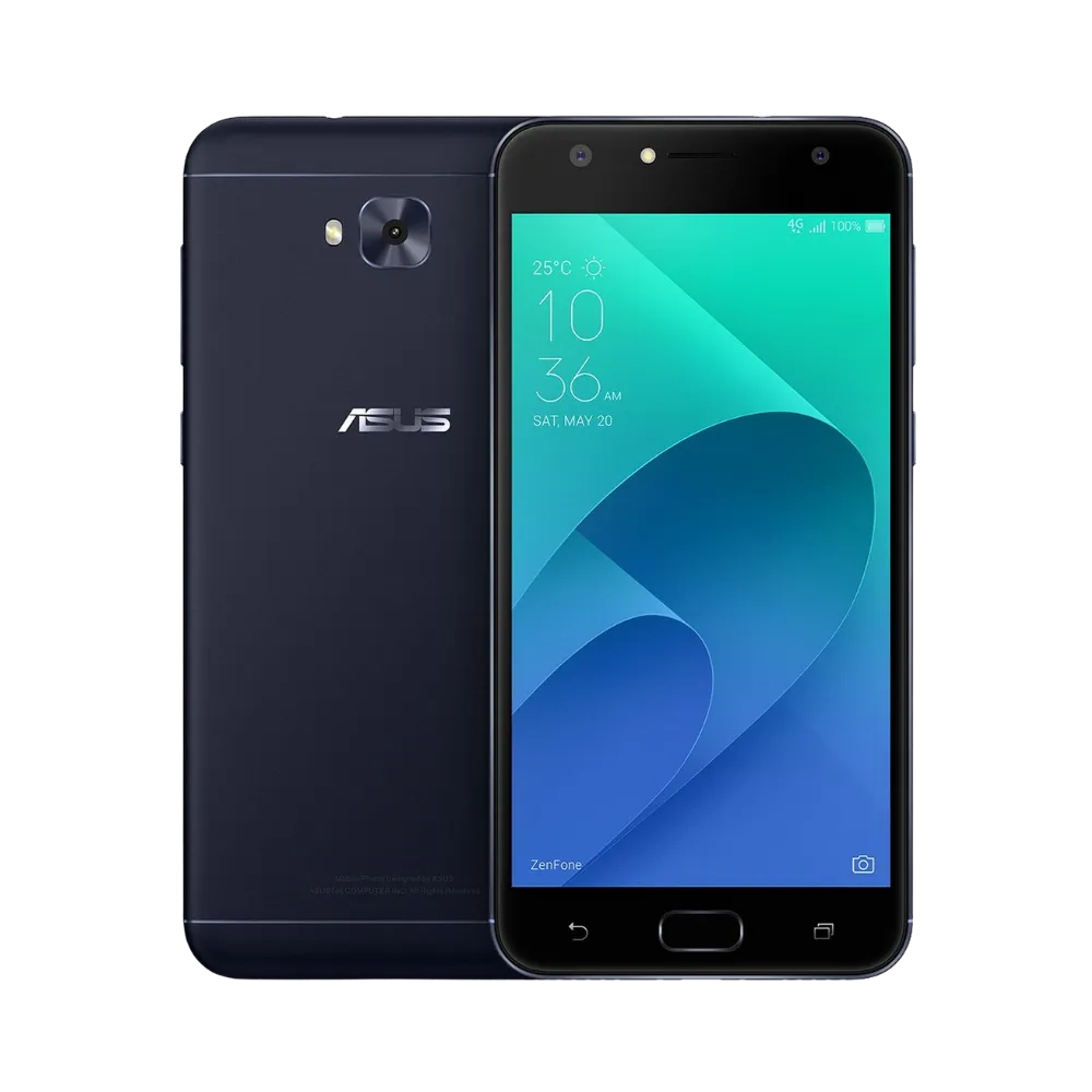 Asus Zenfone 4 noir, réparation écran, batterie et connecteur de charge chez iTelier Lyon, pièces d’origine garanties 1 an, service rapide en boutique ou par correspondance.