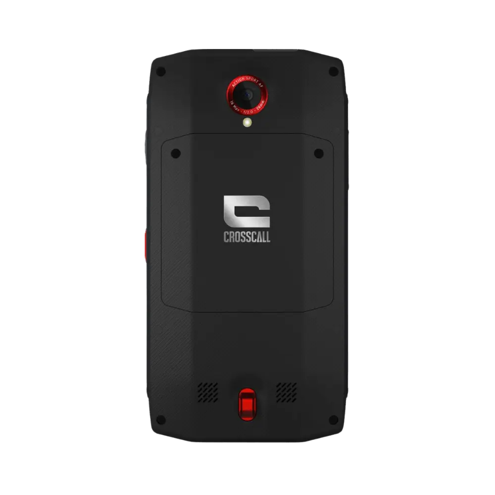 Dos du Crosscall Trekker X3 en réparation chez iTelier Lyon : changement de caméra, bouton ou châssis. Garantie incluse, service disponible à Caluire, Vaulx-en-Velin, Saint-Étienne ou Aix-en-Provence.