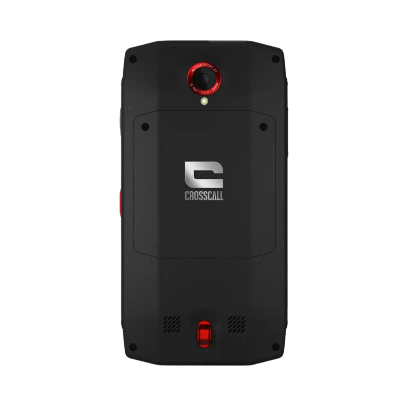 Dos du Crosscall Trekker X3 en réparation chez iTelier Lyon : changement de caméra, bouton ou châssis. Garantie incluse, service disponible à Caluire, Vaulx-en-Velin, Saint-Étienne ou Aix-en-Provence.