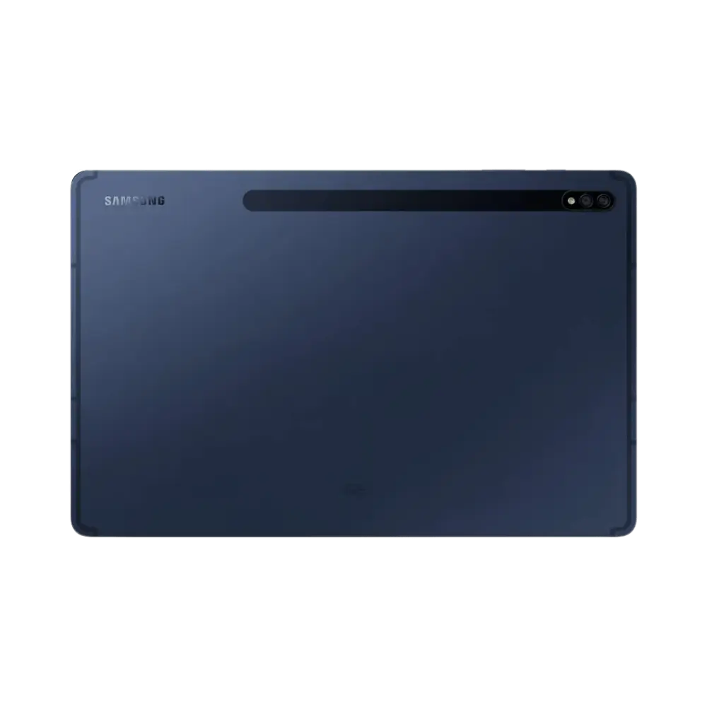 Vue arrière Galaxy Tab S7 Plus Wifi T970 : remplacement batterie ou écran avec iTelier Lyon, réparations garanties et pièces de qualité.