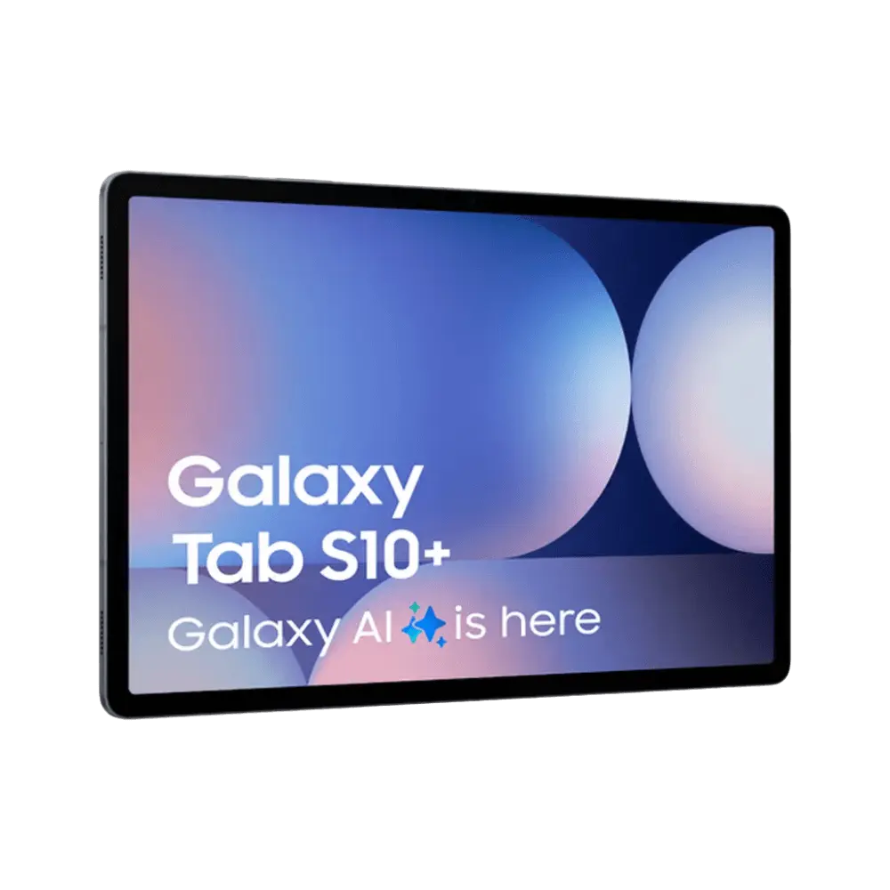 Vue frontale Galaxy Tab S10 Plus Wifi X820 – Réparation écran fissuré ou batterie défaillante chez iTelier Lyon. Intervention rapide ou par envoi sécurisé.