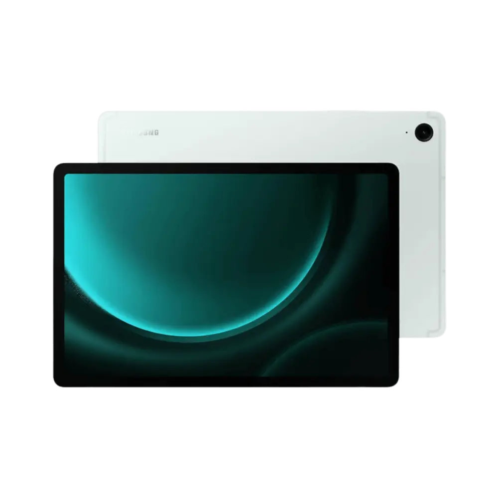 Galaxy Tab S9 FE Wifi X510 blanche vue arrière : remplacement batterie ou écran en atelier iTelier à Lyon, réparation rapide, pièces premium, envoi possible.