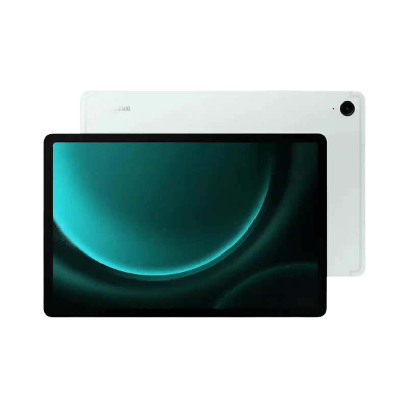 Galaxy Tab S9 FE Wifi X510 blanche vue arrière : remplacement batterie ou écran en atelier iTelier à Lyon, réparation rapide, pièces premium, envoi possible.