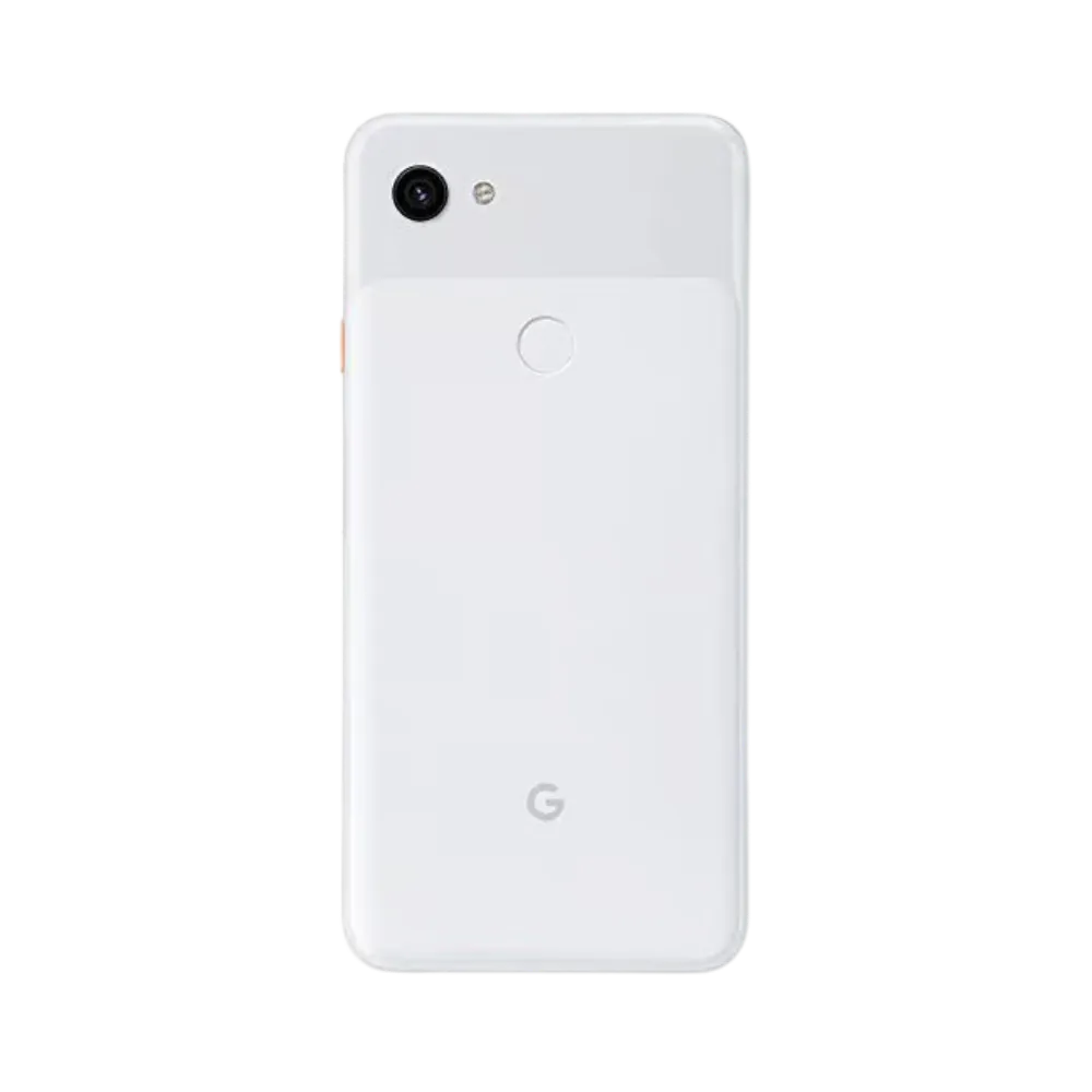 Dos du Pixel 3a XL avec capteur photo. Réparation caméra, coque arrière ou capteur d’empreinte chez iTelier Lyon. Garantie incluse sur toutes les réparations.
