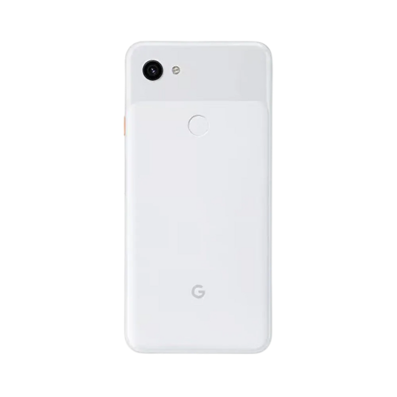 Dos du Pixel 3a XL avec capteur photo. Réparation caméra, coque arrière ou capteur d’empreinte chez iTelier Lyon. Garantie incluse sur toutes les réparations.