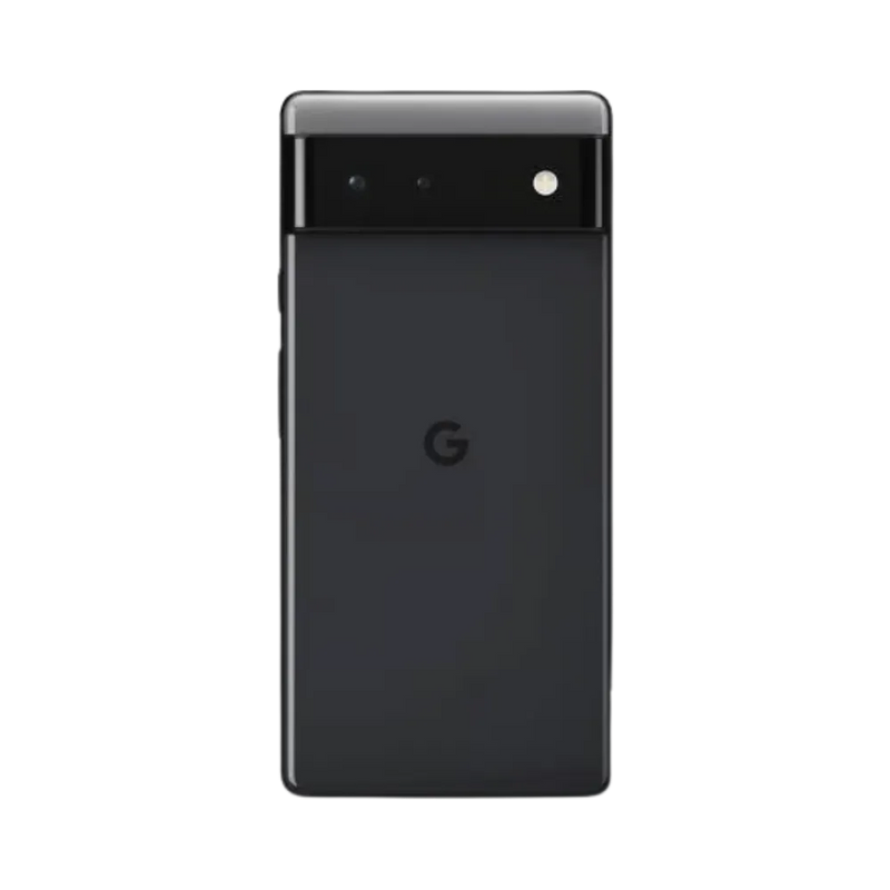 Vue arrière du Pixel 6 avec capteur photo horizontal. Réparation caméra, vitre arrière ou micro défectueux chez iTelier à Lyon. Garantie 12 mois incluse sur toutes les réparations.