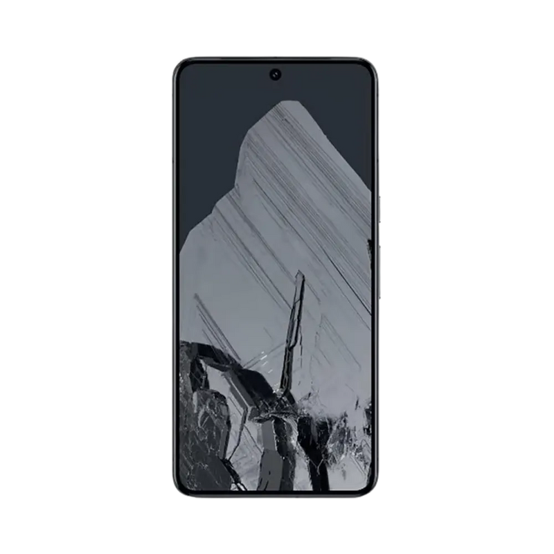 Écran allumé du Pixel 8a, parfait pour les réparations de dalle OLED, écran noir ou fissuré. iTelier Lyon assure un service rapide et fiable avec pièces d’origine disponibles.