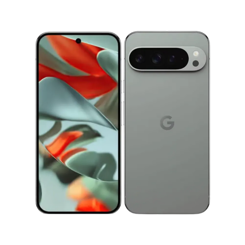 Double vue du Pixel 9 Pro dans la galerie produit, parfait pour les fiches Shopify de réparation iTelier. Diagnostic offert, pièces garanties. Expéditions depuis Marseille, Lyon 4, Saint-Étienne, Vénissieux ou Décines.