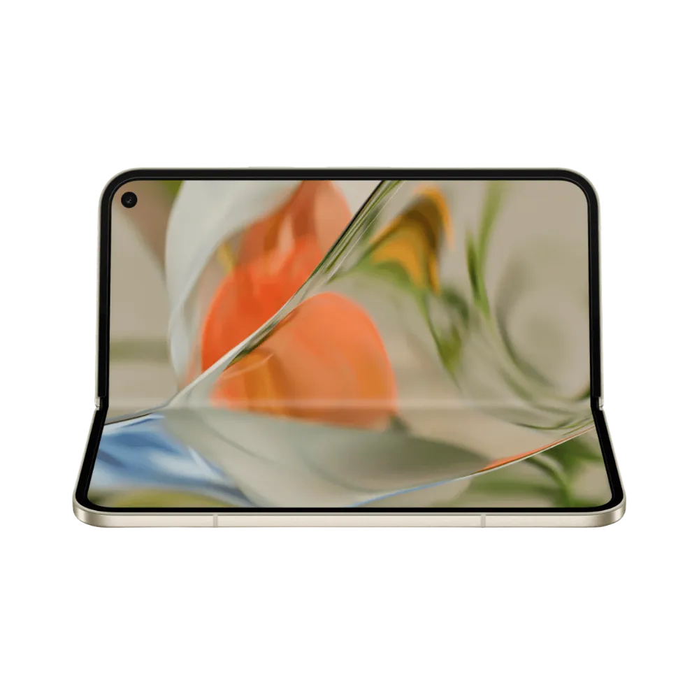 Affichage paysage du Google Pixel 9 Pro Fold entièrement déplié. Réparation d’écran et batterie chez iTelier Lyon avec pièces garanties. Envoi depuis Grenoble, Rillieux-la-Pape, Paris, Saint-Étienne ou toute ville de France.