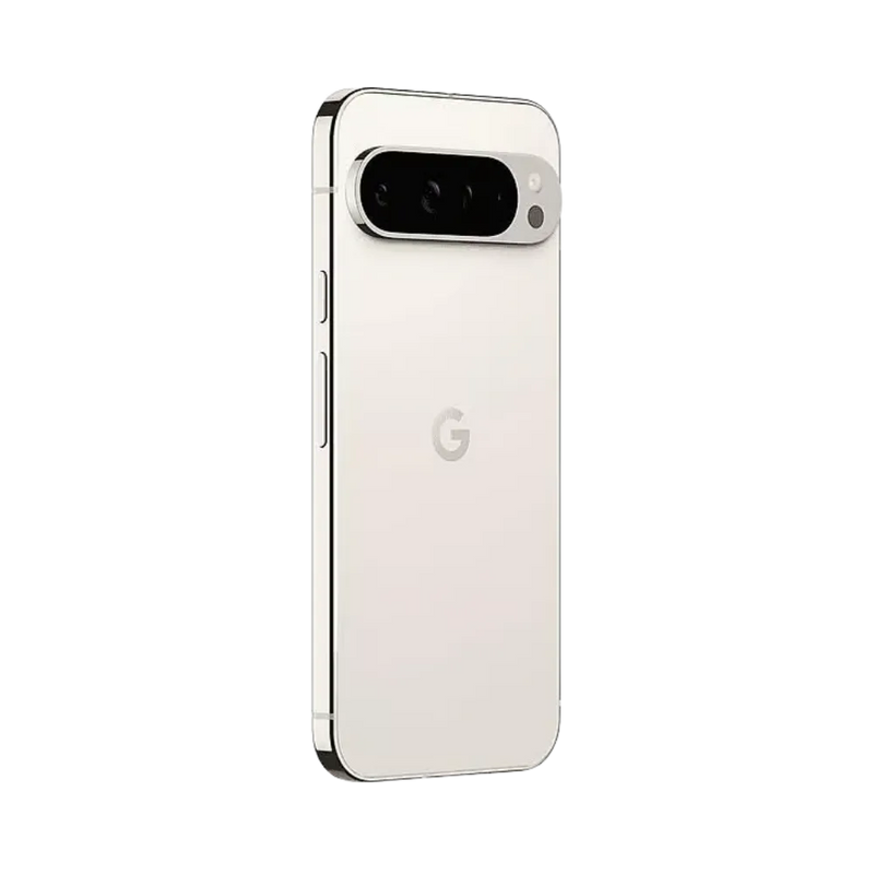 Google Pixel 9 Pro XL vu en angle 3/4 arrière, parfait pour illustrer la réparation d’éléments externes chez iTelier Lyon. Envoi national depuis Lyon 6, Décines, Montpellier, Lille, Rillieux-la-Pape ou Meyzieu.