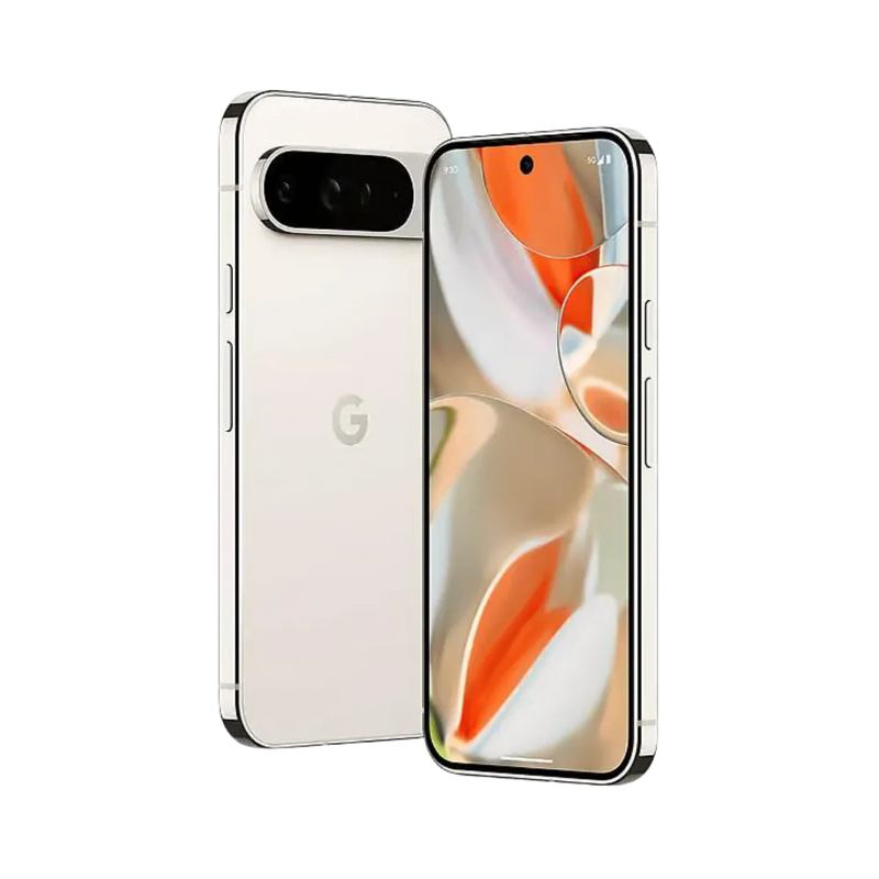 Détail de la finition blanche du Pixel 9 Pro XL, avec service de réparation premium chez iTelier Lyon. Diagnostic offert, pièces garanties. Envoi depuis Bron, Strasbourg, Saint-Étienne, Lyon 2, Marseille ou toute la France.