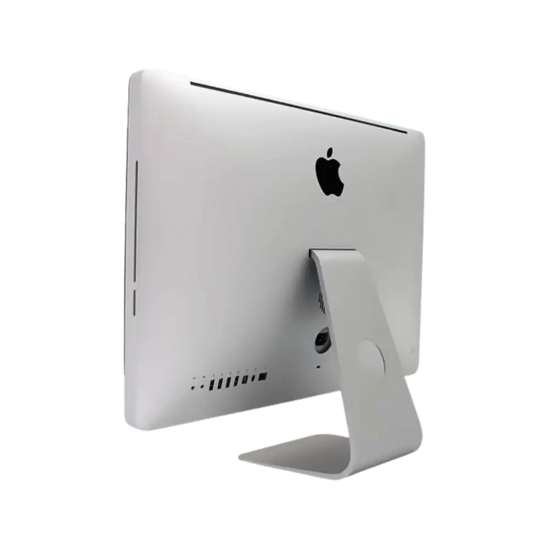 Vue arrière de l’iMac 27 pouces Retina 5K 2014 (A1419). Réparation à Lyon avec iTelier. Changement d’alimentation, SSD, RAM, carte mère. Garantie 12 mois.