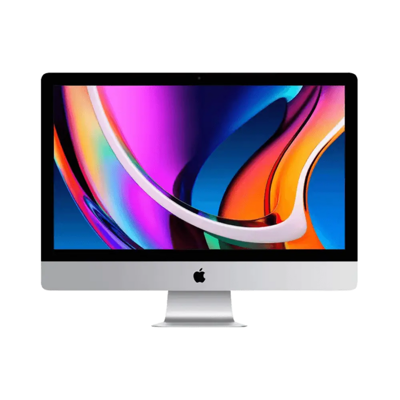 iMac 27 pouces 2019/2020 (A2115) avec écran allumé. Réparation écran, SSD, RAM ou alimentation chez iTelier Lyon. Service rapide, diagnostic offert et pièces garanties.