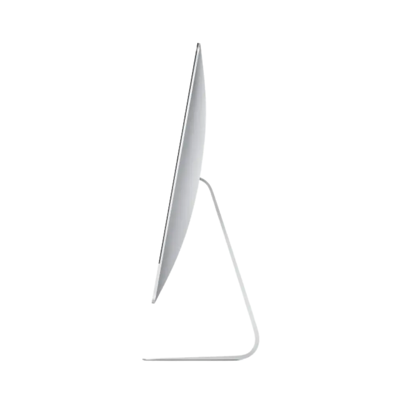 Profil fin de l’iMac 21.5" 4K 2019. Réparation iMac à Lyon : SSD, écran, alimentation ou carte mère. iTelier assure un service rapide et fiable.