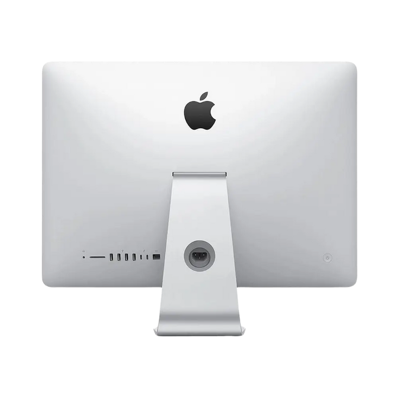 Dos de l’iMac 27 pouces Retina 5K A1419 de 2015. Réparation bloc d’alimentation, connecteurs ou SSD chez iTelier Lyon. Réparation fiable avec garantie 12 mois.