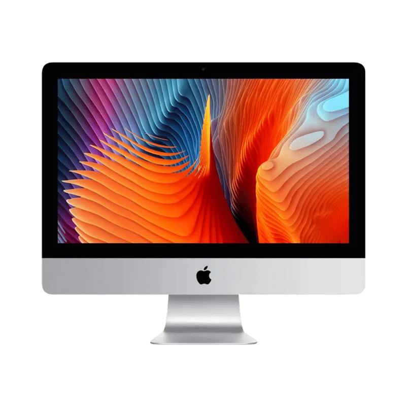 iMac Retina 5K 27 pouces 2017 (A1419) avec écran allumé. Réparation écran, SSD ou alimentation par iTelier Lyon. Service rapide, pièces garanties et diagnostic offert.