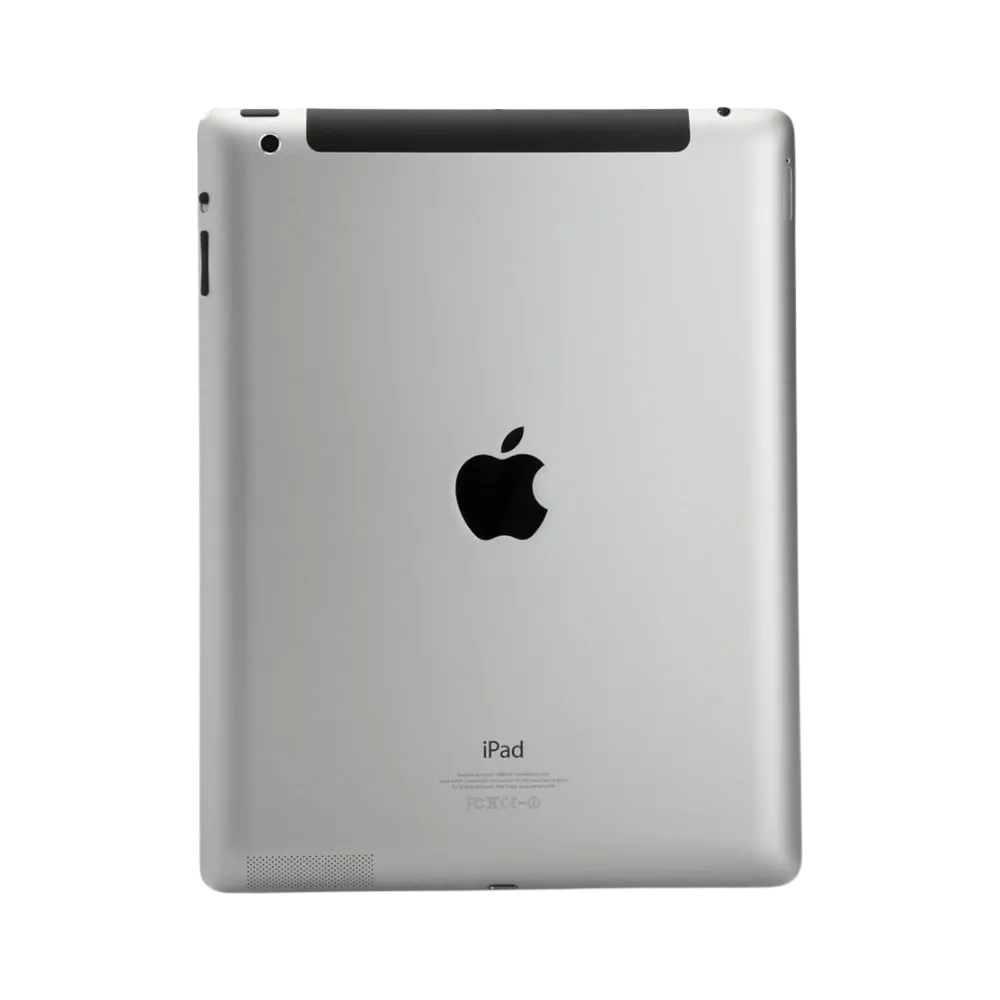 Dos de l’iPad 4 – Réparation batterie ou coque arrière avec iTelier Lyon. Service rapide et fiable, diagnostic offert. Disponible à Lyon 7, Vénissieux, Clermont-Ferrand, Perpignan, Toulon, Reims et plus