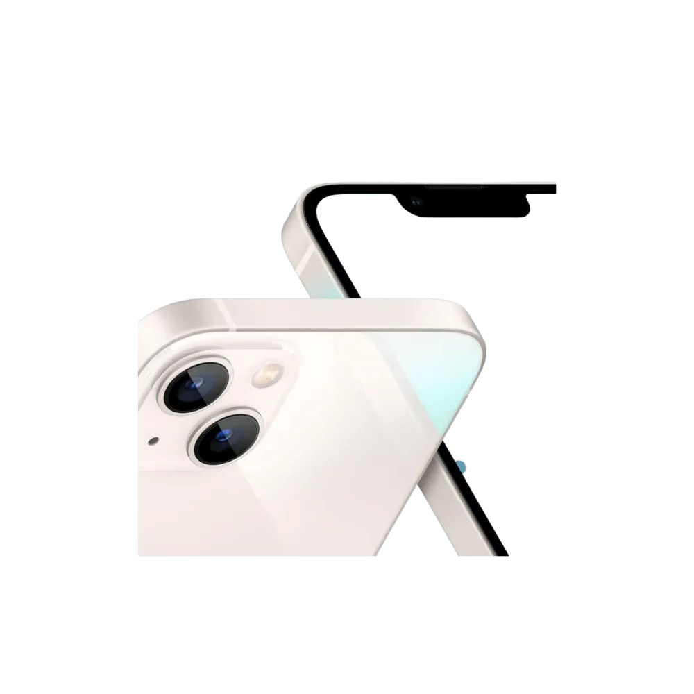 Double caméra arrière iPhone 13 Mini. Réparation capteurs ou lentilles cassées chez iTelier à Lyon. Pièces testées et garanties.