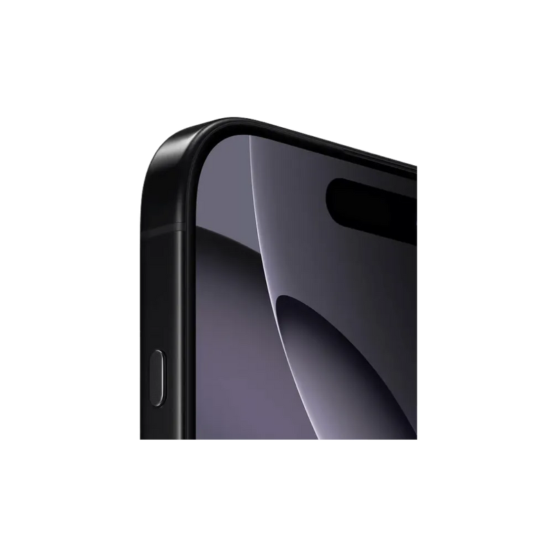 Profil de l’iPhone 16 Pro Max avec écran OLED. Réparation écran d’origine à Lyon, Tassin ou Oullins.