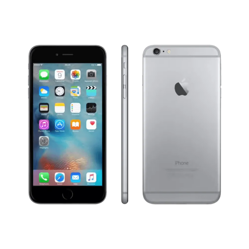 Dos de l’iPhone 6 Plus. Réparation de la caméra, de la batterie ou du connecteur lightning chez iTelier Lyon. Atelier certifié, service express.