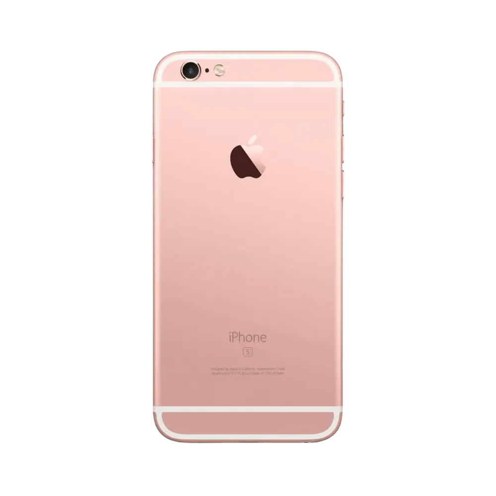 Arrière de l’iPhone 6S rose gold. Réparation caméra, coque ou batterie par iTelier à Lyon. Diagnostic offert en 1h.