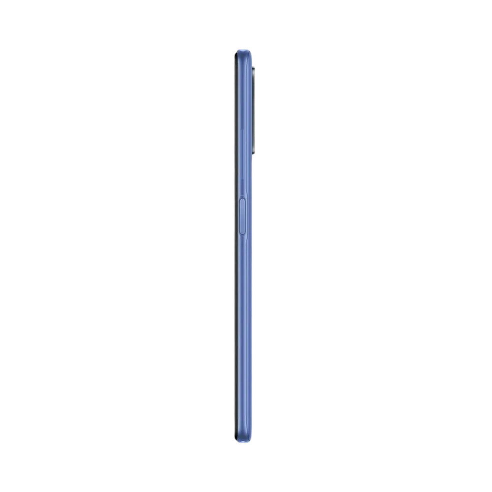 Profil latéral du Redmi Note 10 5G bleu — réparation boutons volume, power et châssis par iTelier Lyon, devis gratuit, service express, pièces d’origine garanties 1 an.