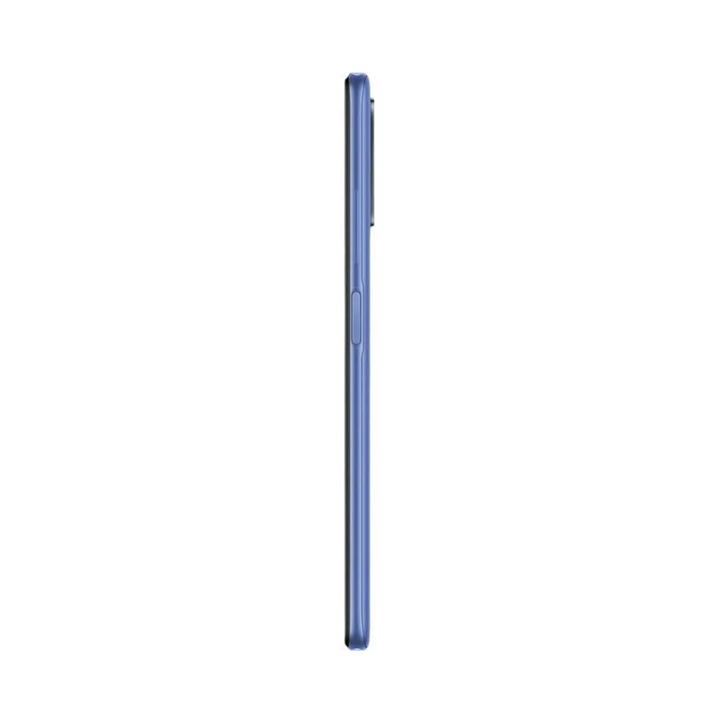 Profil latéral du Redmi Note 10 5G bleu — réparation boutons volume, power et châssis par iTelier Lyon, devis gratuit, service express, pièces d’origine garanties 1 an.