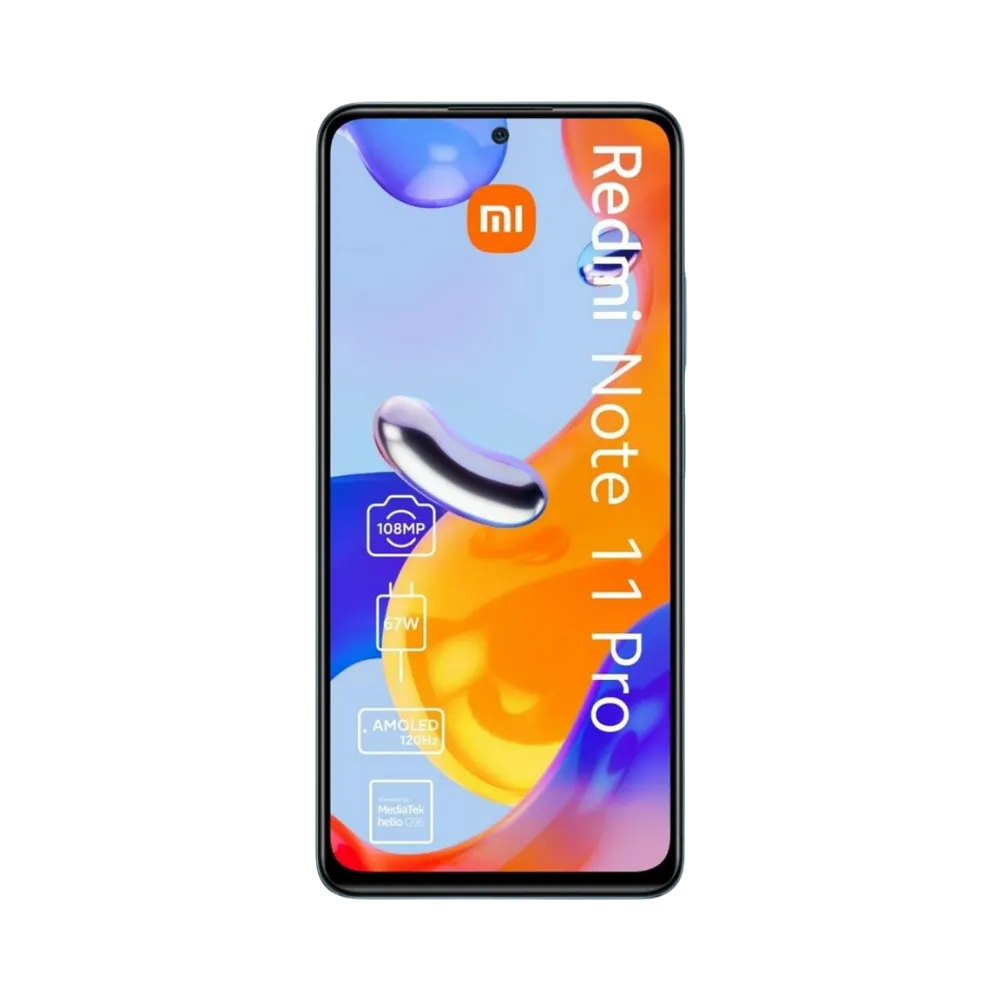 Écran du Redmi Note 11 Pro avec dalle AMOLED lumineuse — remplacement vitre tactile fissurée, changement complet écran LCD/AMOLED chez iTelier Lyon, devis gratuit, réparation rapide en boutique Lyon 6 ou via envoi postal sécurisé.