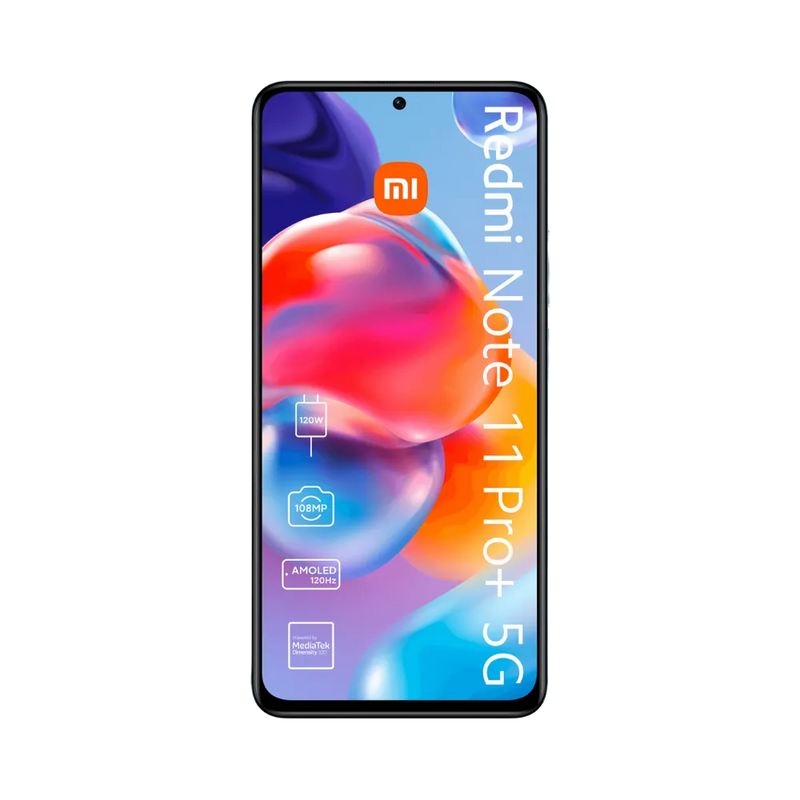 Écran du Redmi Note 11 Pro+ 5G — remplacement dalle AMOLED, réparation vitre tactile fissurée, changement écran complet par iTelier Lyon, devis offert, réparation rapide en boutique et envoi postal sécurisé dans toute la France.
