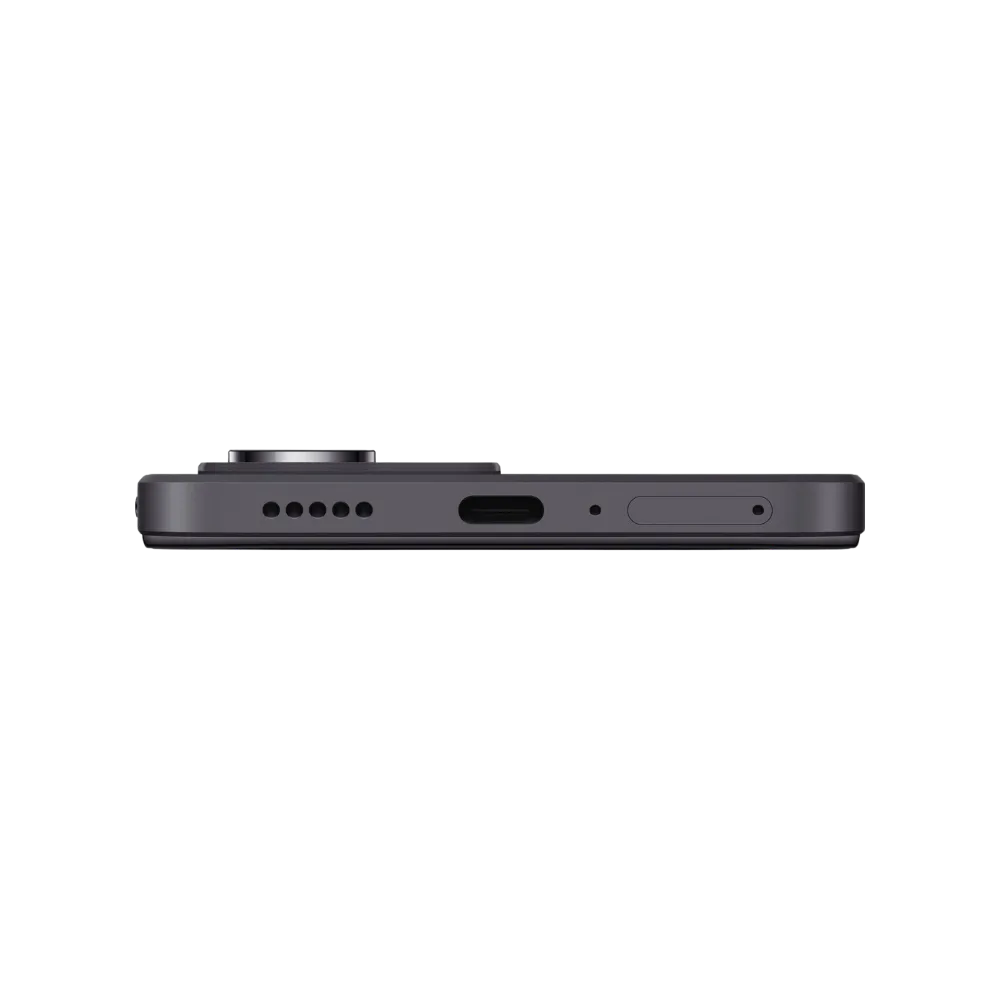 Vue inférieure du Redmi Note 12 Pro 5G montrant connecteur USB-C et haut-parleurs — réparation connecteur de charge, micro et haut-parleur chez iTelier Lyon, diagnostic offert, pièces garanties 12 mois, service local et national rapide.