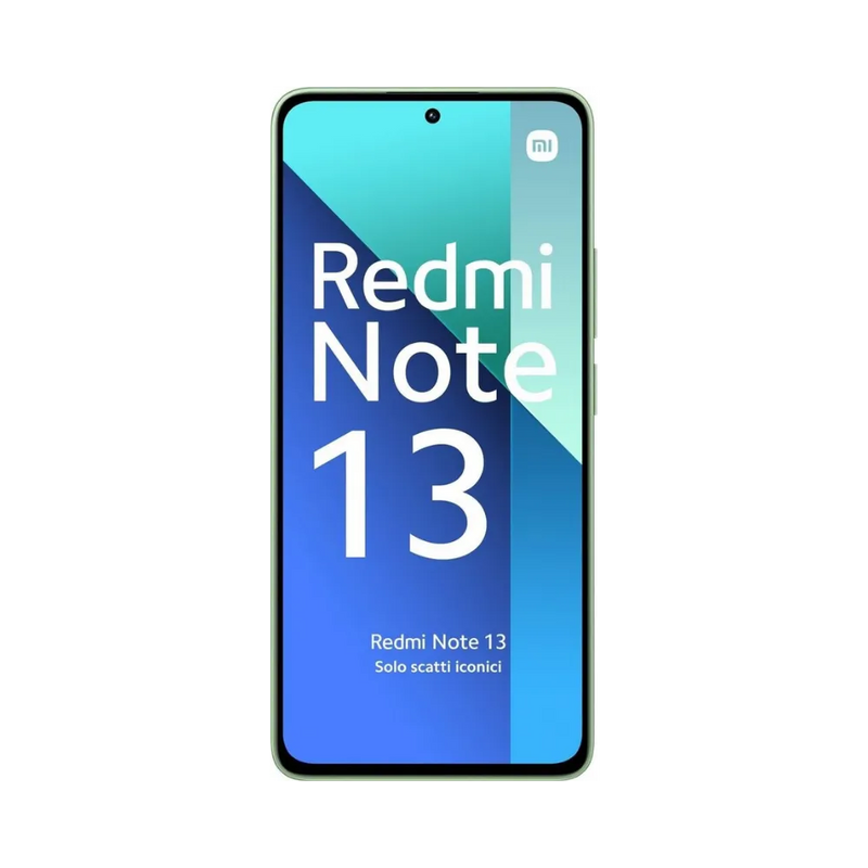 Écran avant du Redmi Note 13 4G avec poinçon central — réparation dalle AMOLED originale et vitre tactile chez iTelier Lyon, diagnostic offert, pièces garanties 12 mois, intervention rapide en boutique ou envoi postal sécurisé.