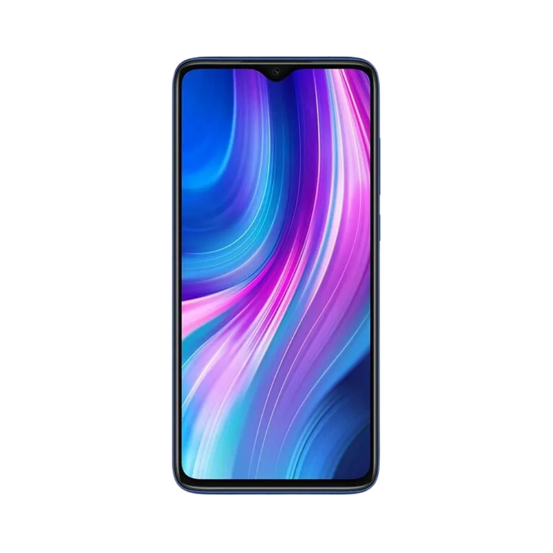 Écran du Redmi Note 8 Pro bleu — remplacement vitre et dalle originale par iTelier Lyon, réparation rapide, garantie 1 an, devis gratuit et service en boutique ou par correspondance.