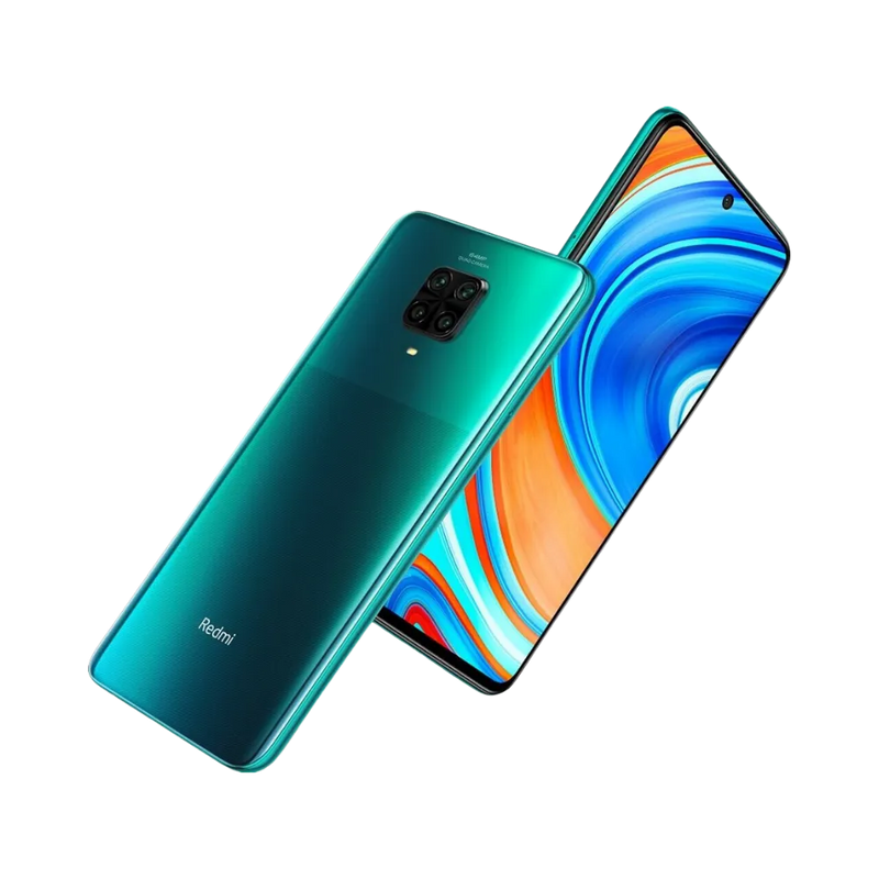 Redmi Note 9 Pro vert en vue arrière — réparation smartphone toutes couleurs par iTelier Lyon, diagnostic gratuit, réparation rapide et pièces garanties 1 an, service local et national.