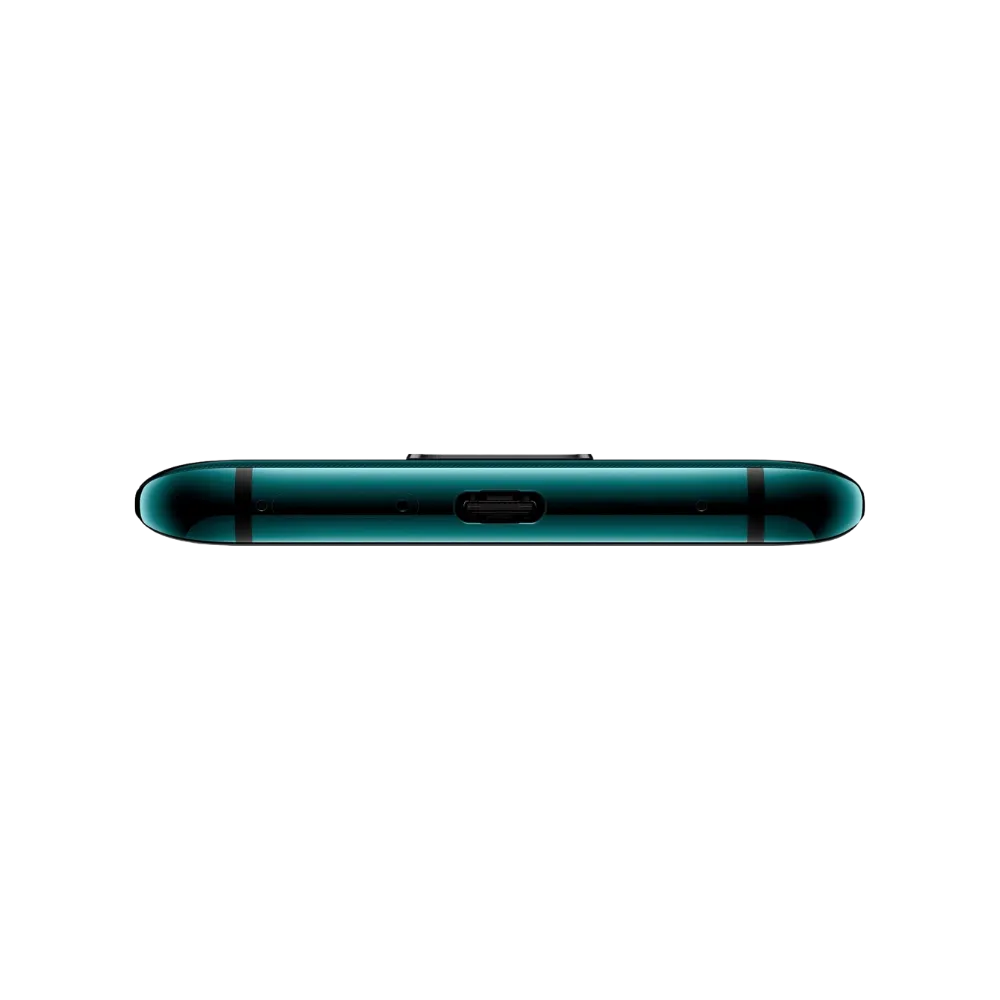 Huawei Mate 20 Pro montré en vue inférieure, port USB-C, haut-parleur et tiroir SIM bien visibles. Photo optimisée iTelier Lyon pour réparation connecteur de charge, audio et diagnostic gratuit.