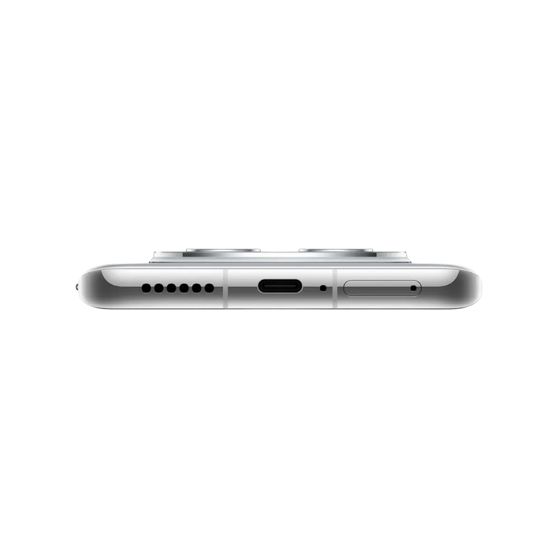 Huawei Mate 50 Pro montré en vue inférieure, port USB-C, haut-parleur et tiroir SIM bien visibles. Photo optimisée iTelier Lyon pour réparation connecteur de charge, audio et diagnostic gratuit.