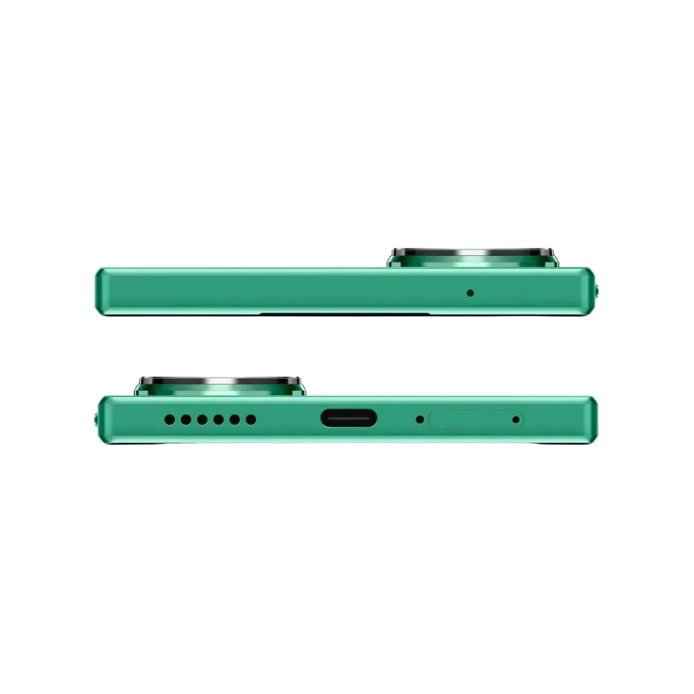 Huawei Nova 12 SE montré en vue supérieure et inférieure, port USB-C, haut-parleur et tiroir SIM visibles. Photo optimisée iTelier Lyon pour réparation connecteur de charge, audio et diagnostic gratuit.