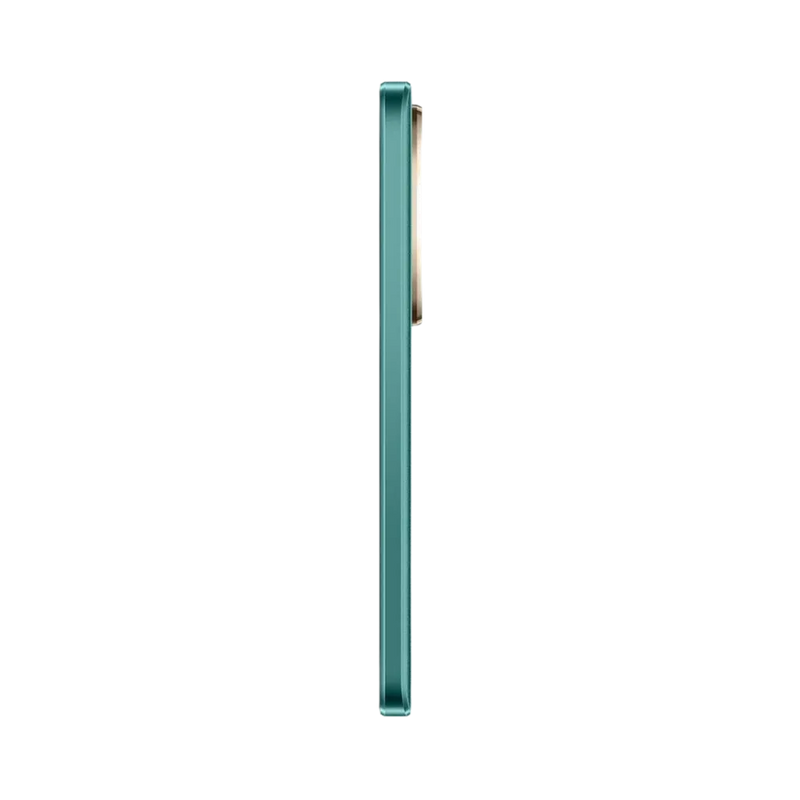 Huawei Nova 12i présenté de profil vert, finesse du châssis et boutons latéraux visibles. Image optimisée iTelier Lyon pour réparation boutons, connecteur et diagnostic gratuit.