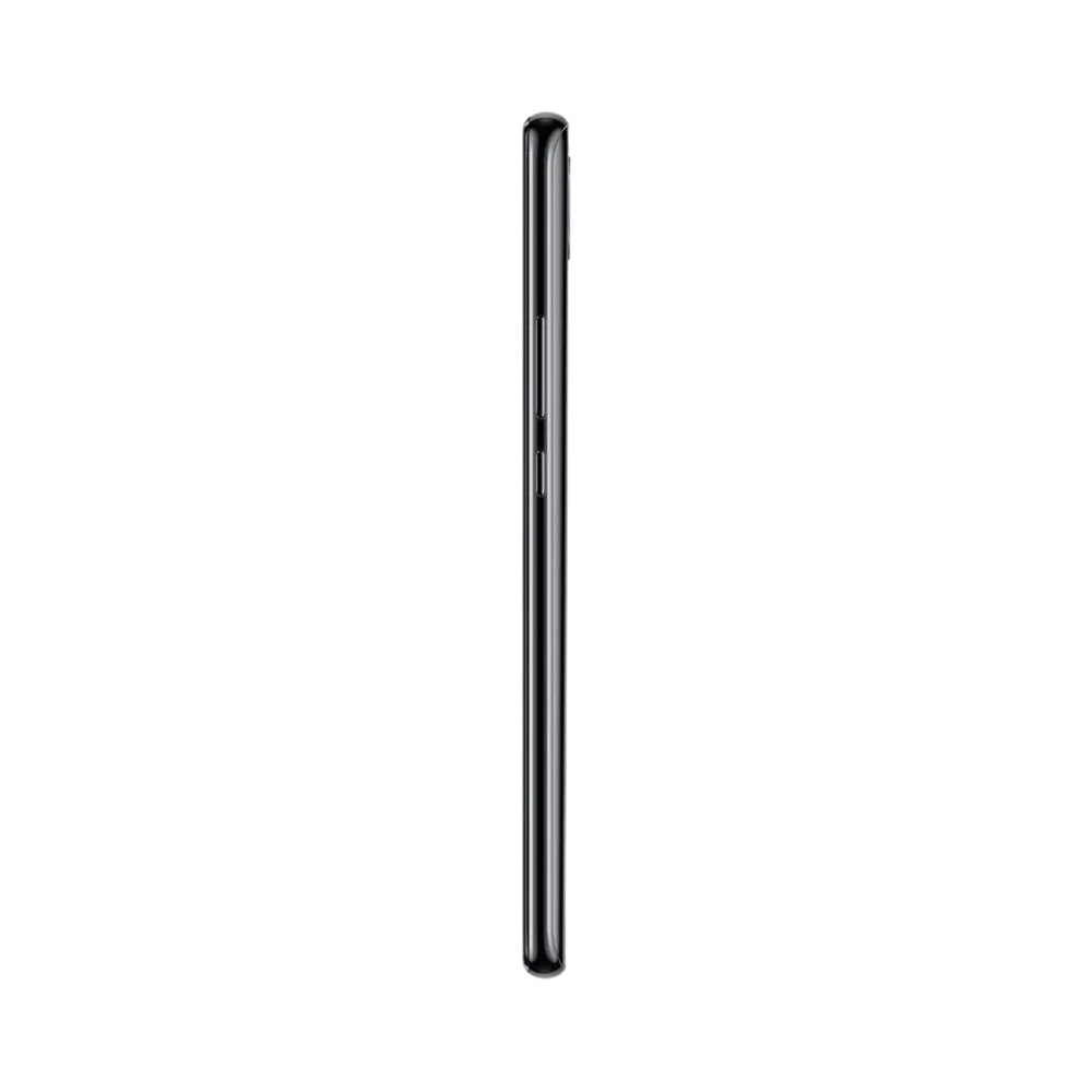 Huawei P Smart Z montré incliné sur l’arrière noir, caméra pop-up non sortie. Photo optimisée iTelier Lyon pour réparation écran, batterie, vitre arrière et diagnostic gratuit.
