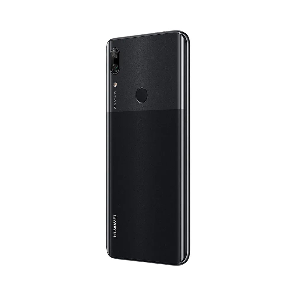 Huawei P Smart Z présenté de profil noir, finesse du châssis et boutons latéraux visibles. Image optimisée iTelier Lyon pour réparation boutons, connecteur et diagnostic gratuit.