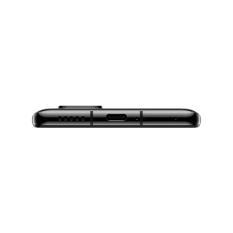 Huawei P40 montré en vue inférieure, port USB-C, haut-parleur et tiroir SIM bien visibles. Photo optimisée iTelier Lyon pour réparation connecteur de charge, audio et diagnostic gratuit.
