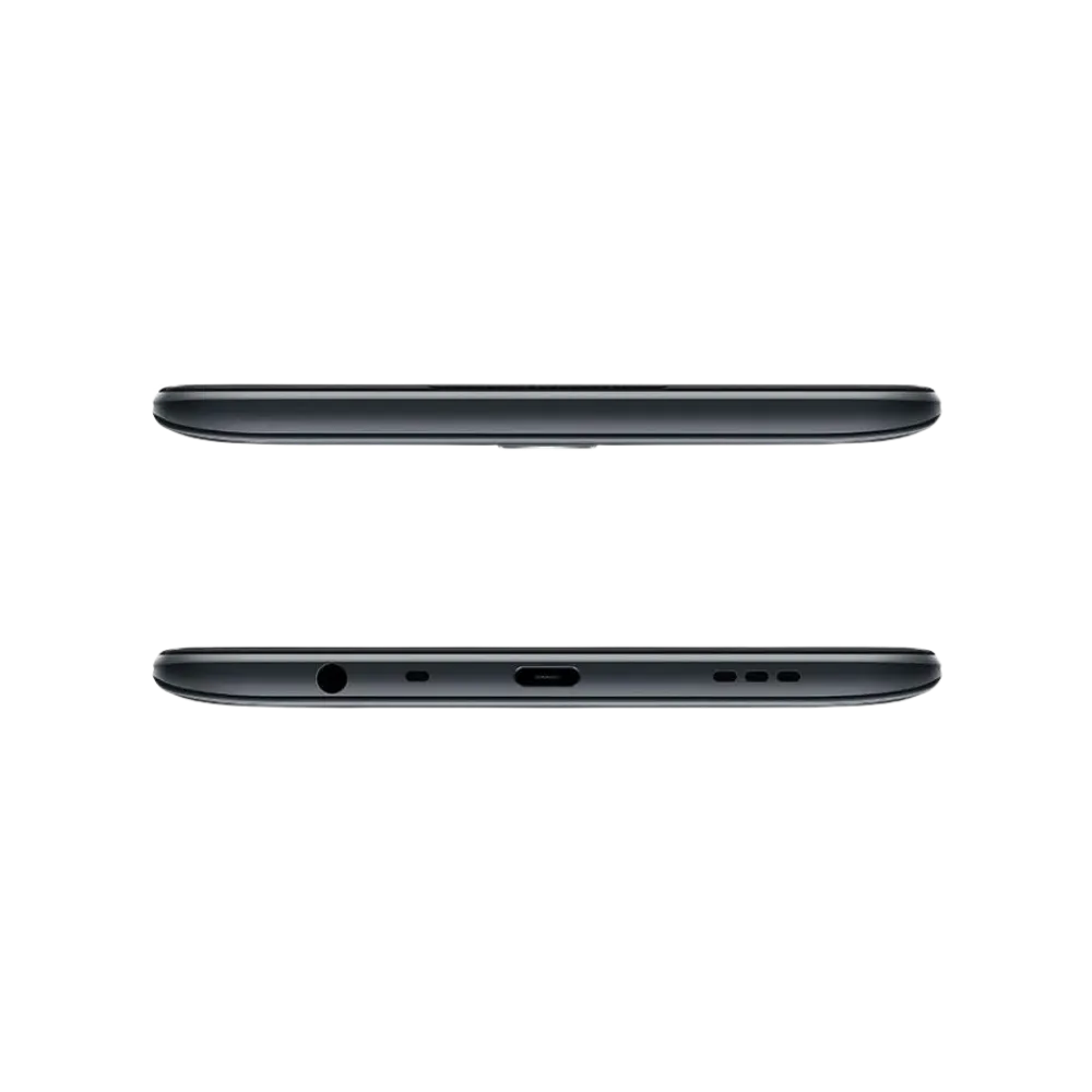 Oppo A5 2020 présenté en vue supérieure et inférieure, port USB, haut-parleur et prise jack visibles. Photo optimisée iTelier Lyon pour réparation connecteur de charge, audio et diagnostic gratuit.