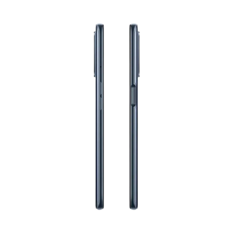 Oppo A54s montré de profil gauche et droit, finesse du châssis et boutons latéraux visibles. Image optimisée iTelier Lyon pour réparation boutons, connecteur et diagnostic gratuit avec garantie.