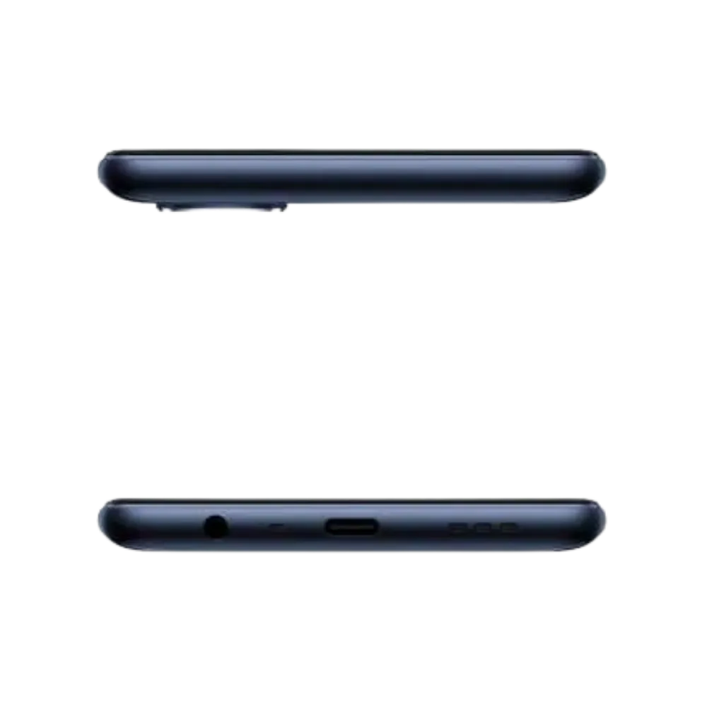 Oppo A92 présenté en vue supérieure et inférieure, détails du port USB-C, prise jack et haut-parleur visibles. Image optimisée iTelier Lyon réparation connecteur, audio et diagnostic offert garanti.