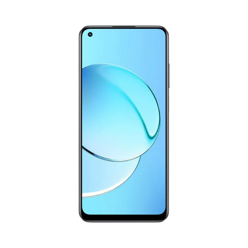Réparation Realme 10 5G iTelier Lyon – téléphone présenté de face en position verticale, écran allumé avec fond bleu clair et logo Realme 10, idéal pour réparation écran, diagnostic offert et changement batterie rapide.