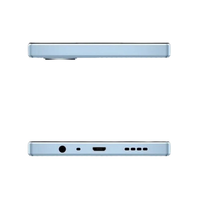 Réparation Realme C30 iTelier Lyon – smartphone présenté en vue du dessus et du dessous, connecteur micro-USB, haut-parleur et micro visibles, optimisé pour réparation connecteur de charge, haut-parleur et diagnostic complet.